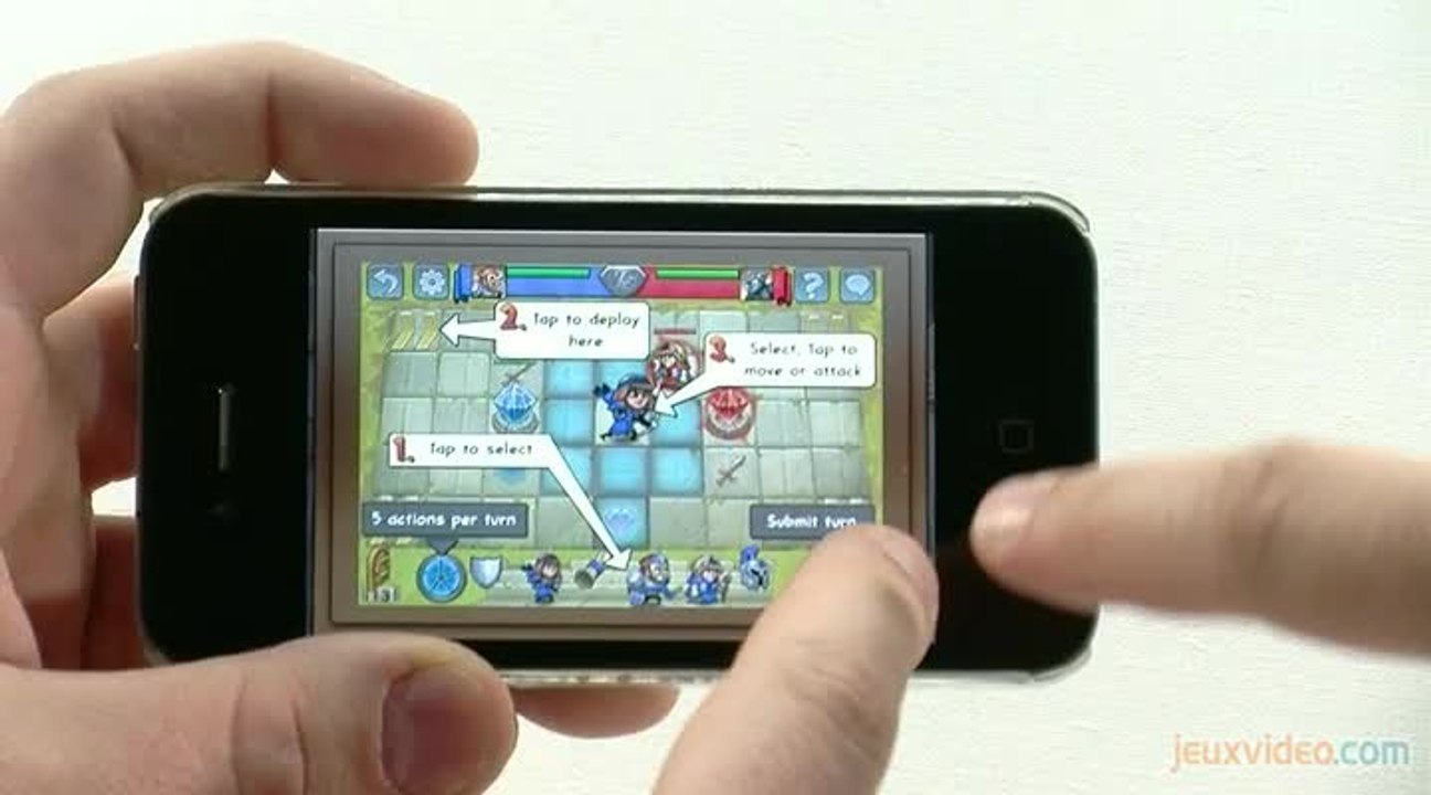Hero Academy : Un jeu de stratégie adapté à l'iPhone