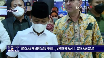 Isu Penundaan Pemilu 2024 Bergulir, Menteri Investasi: Pengusaha Butuh Stabilitas Politik