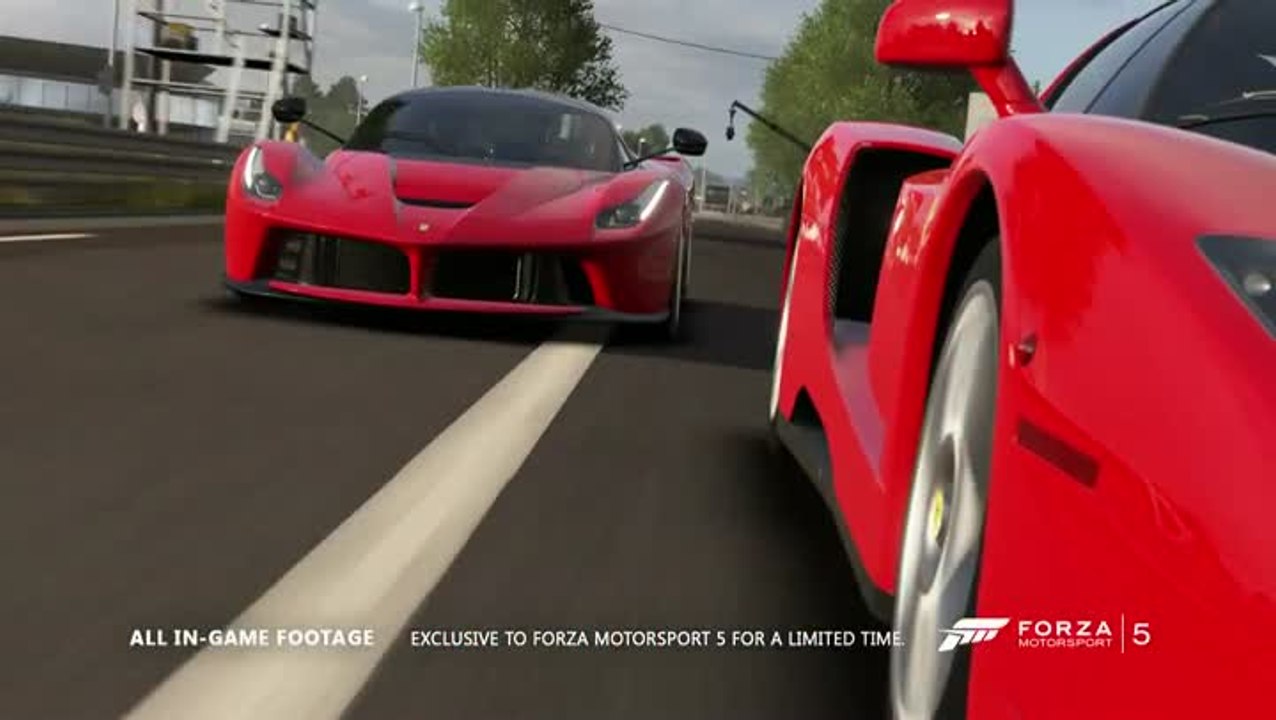 Forza Motorsport 5 : Une Ferrari sinon rien !