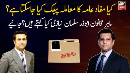 Threat Letter: Can a matter of public interest be made public?