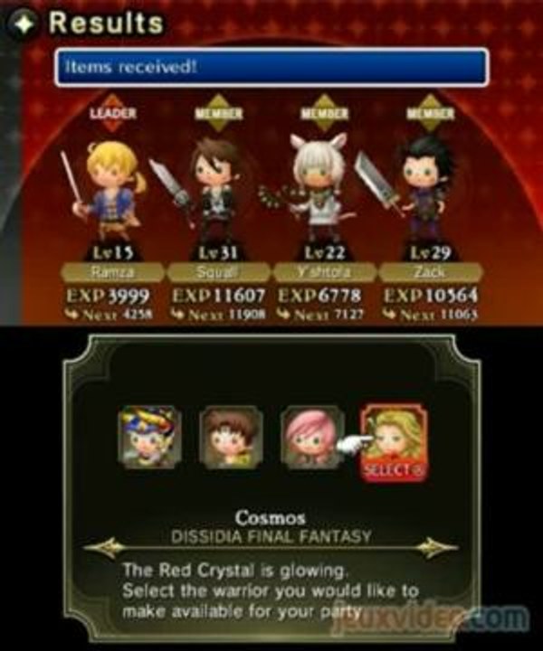 Theatrhythm Final Fantasy : Curtain Call : Quest Medley