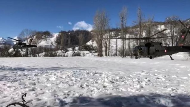 TUNCELİ'DE TERÖRİSTLERİN KULLANDIĞI SIĞINAK İMHA EDİLDİ