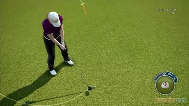 Tiger Woods PGA Tour 13 : Nouveau système de swing