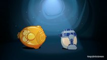 Angry Birds Star Wars : R2D2 et C3PO