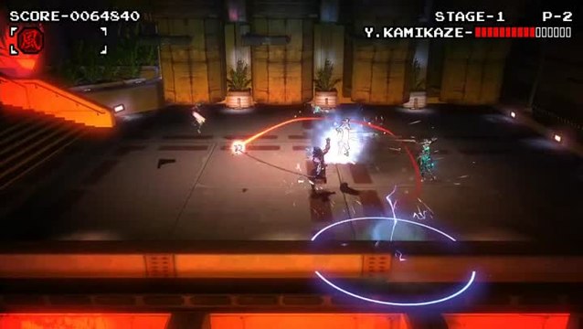 Yaiba : Ninja Gaiden Z : Le mode Arcade en scrolling horizontal