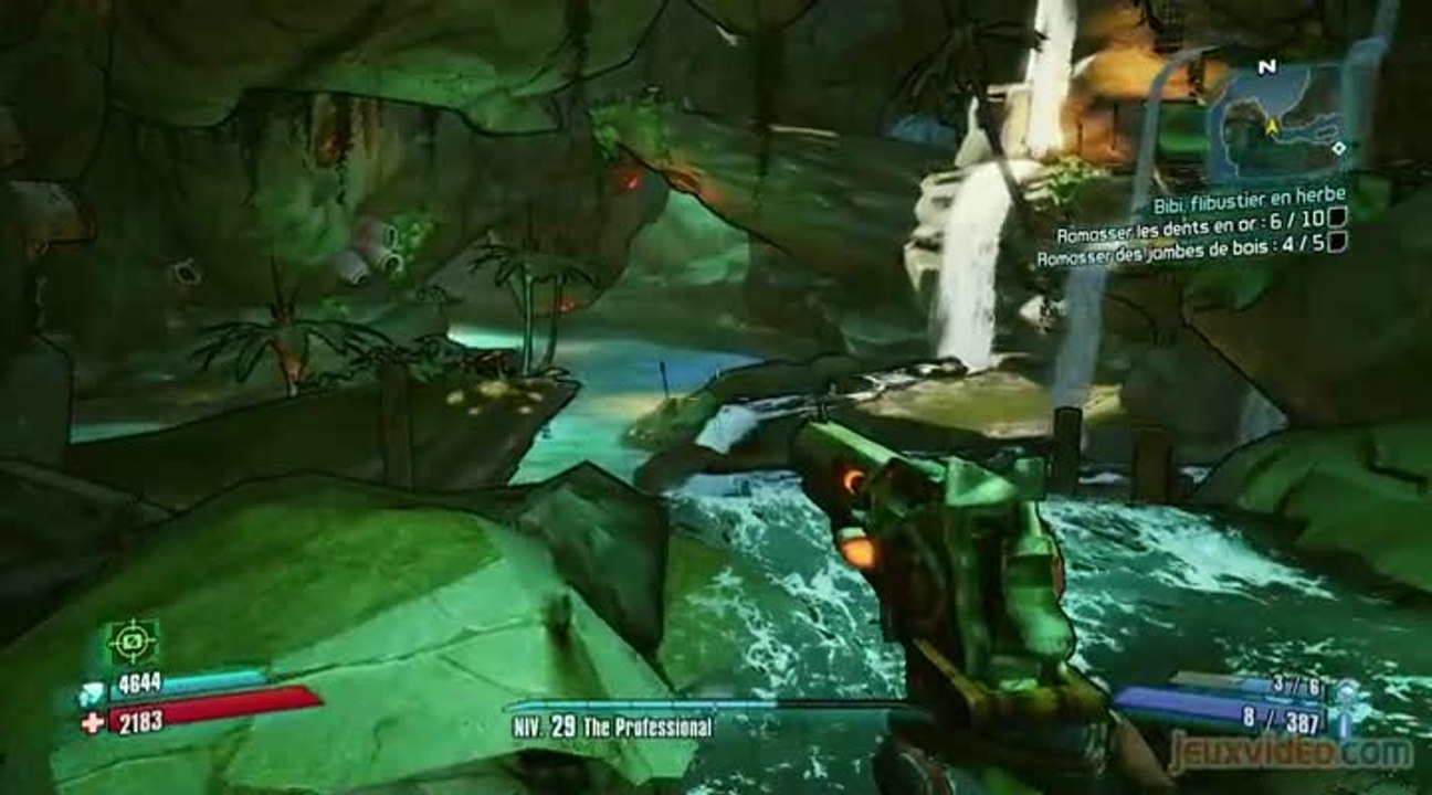 Borderlands 2 : Le Capitaine Scarlett et son Butin de Pirate : Une somptueuse caverne