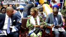 بدون تعليق: احتفالات في الذكرى الأولى لإعادة انتخاب رئيس جمهورية إفريقيا الوسطى