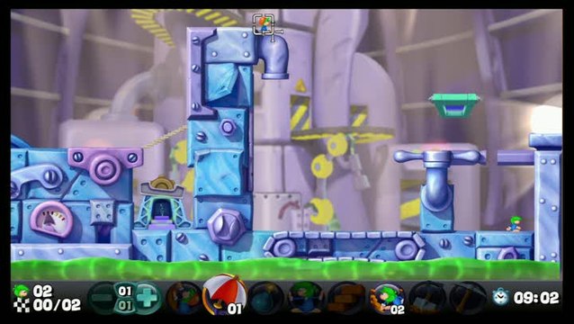 Move Puzzle : Lemmings