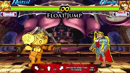 Darkstalkers Resurrection : Huitzul