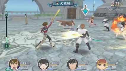 Tales of Hearts R : Des combos à gogo
