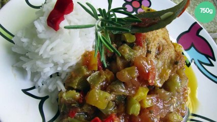 Poulet basquaise aromatique