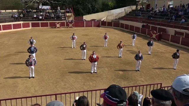 27.03.2022 Le Houga Ganaderia Dussau Cuadrilla Alexandre Brethes Présentation 2022 1e Partie