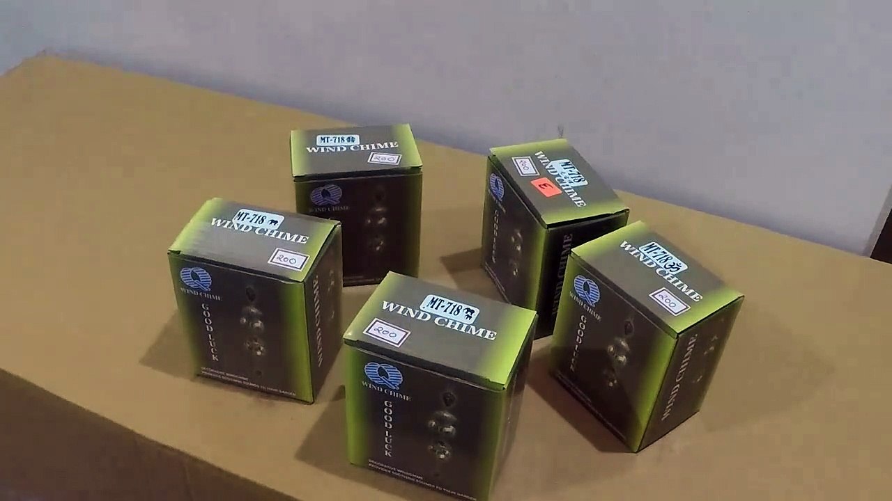 Unboxing and Review of Wind Chimes for Home Balcony Garden Positive Energy, Home Decor Hanging Long Brass Bells Gifts for Loved Ones