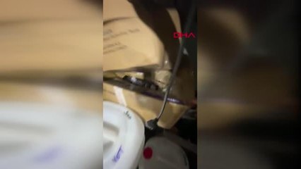 BAYRAMPAŞA'DA SAHTE ALKOL ÜRETİMİ YAPILAN İMALATHANEYE BASKIN YAPILDI