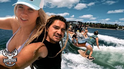 Austin Keen Taught Me How to Wake Surf!