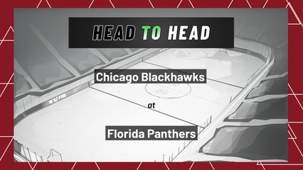 Chicago Blackhawks At Florida Panthers: Moneyline, March 31, 2022