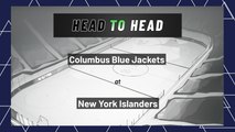 Columbus Blue Jackets At New York Islanders: Total Goals First Period, March 31, 2022