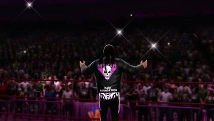 WWE'13 : Entrée de Bret Hart