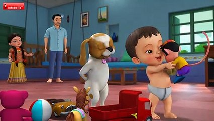 Chinna Papa - Chitti Song   Telugu Rhymes for Children   Infobells