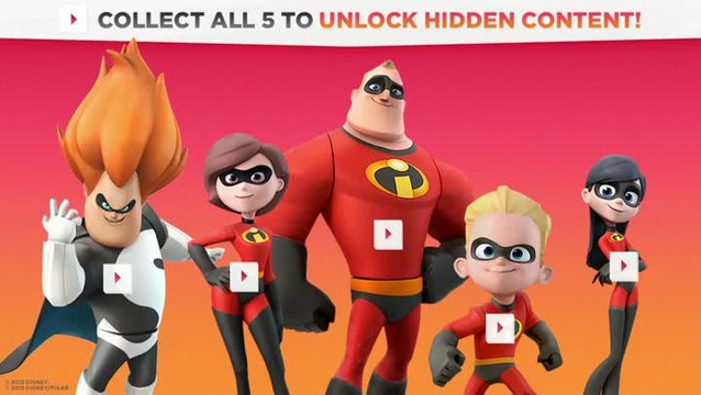 Disney Infinity : Une vidéo Incredible