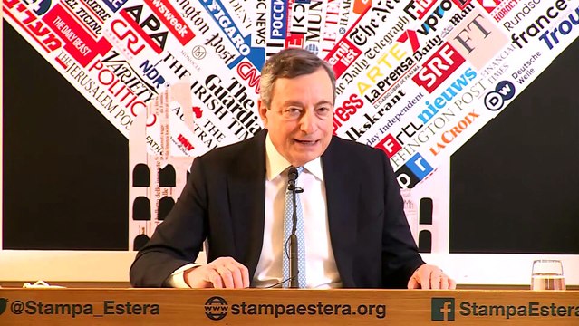 Draghi: Stiamo finanziando la guerra, per questo serve un tetto al prezzo del gas
