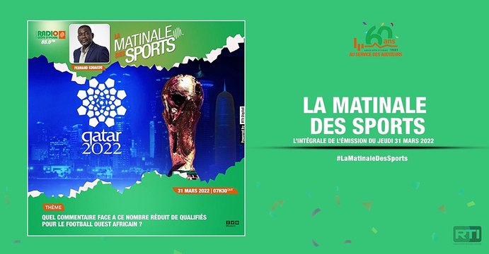 Matinale Des Sports du 31 mars par Fernand Kouakou [ Radio Côte d'Ivoire ]