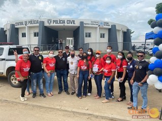Prefeitura de Bom Jesus em parceria com Polícia Civil arrecada alimentos para famílias carentes