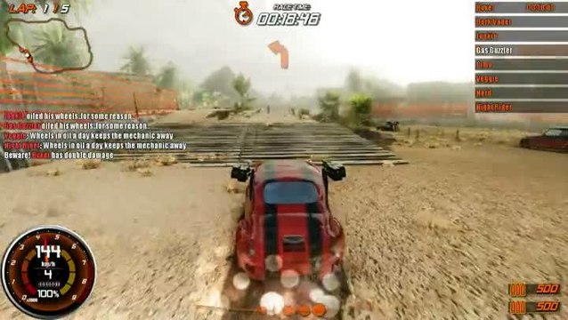 Gas Guzzlers Extreme : 5 tours de piste