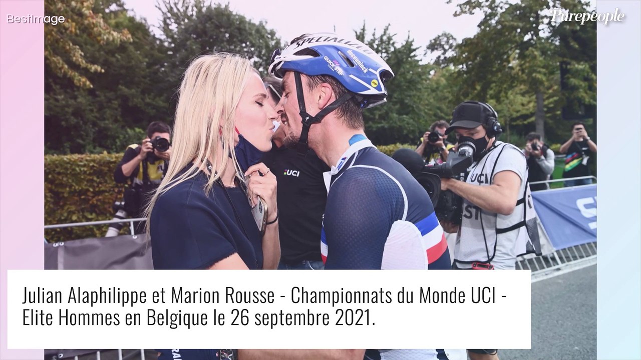 Marion Rousse et Julian Alaphilippe : famille de champions avec l'adorable Nino