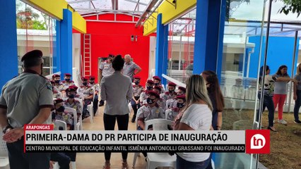 CMEI Ismênia Grassano é inaugurado em Arapongas; assista