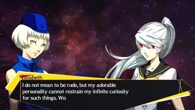 Persona 4 : Arena Ultimax : Elizabeth