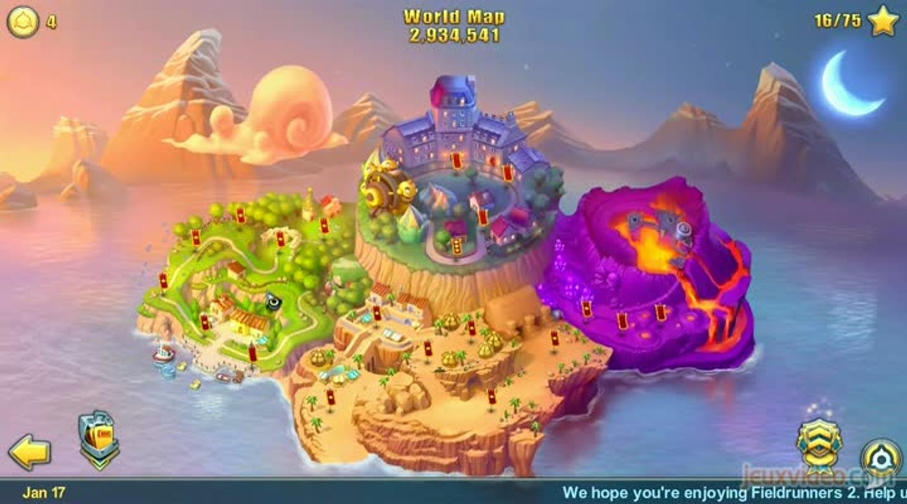 Fieldrunners 2 : 2/2 : Des modes de jeu originaux