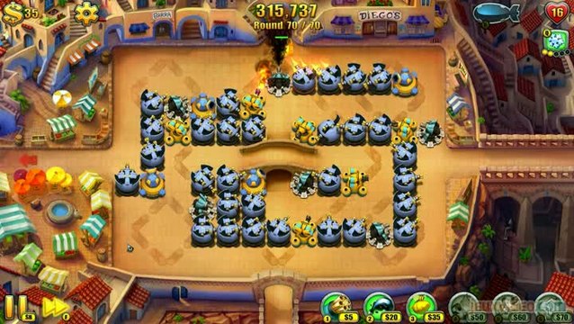 Fieldrunners 2 : Un labyrinthe mortel