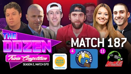 World's Best Trivia Player Returns For Redemption (The Dozen pres. by High Noon, Match 187)