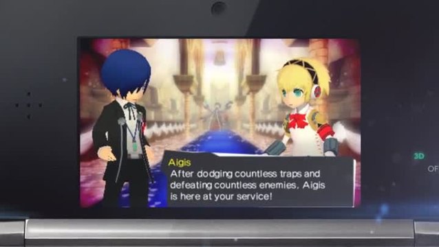 Persona Q : Shadow of the Labyrinth : Aigis