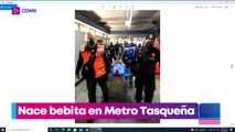 Nace niña en la estación del Metro Taxqueña
