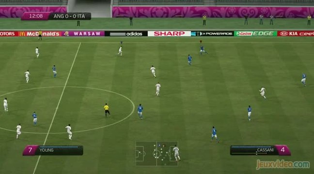 FIFA 12 : UEFA EURO 2012 : Angleterre - Italie