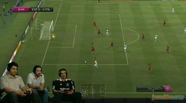 FIFA 12 : UEFA EURO 2012 : Finale : Espagne - Italie