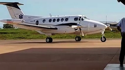 Paciente de Chopinzinho é transferido para Cascavel de avião
