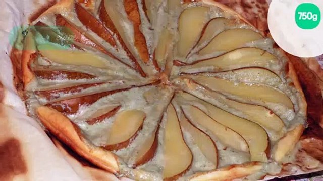 Tarte aux poires et roquefort