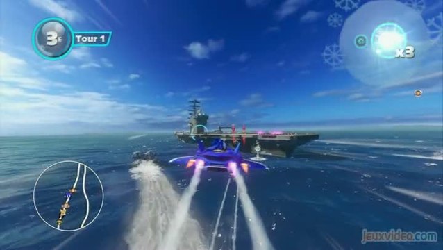 Sonic & All Stars Racing Transformed : Petite course