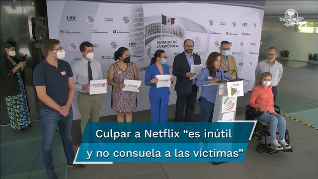 Culpar a Netflix no resolverá los problemas del país : senadores de oposición a AMLO