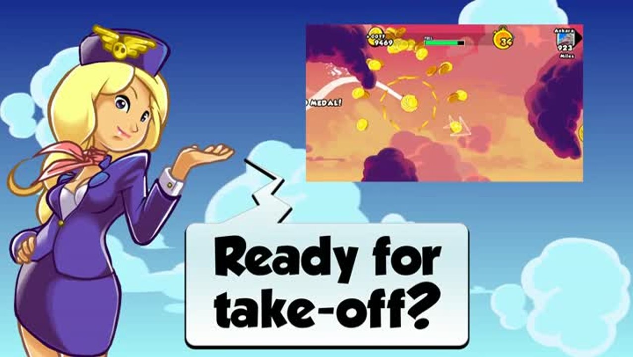 Panic Flight : Première vidéo