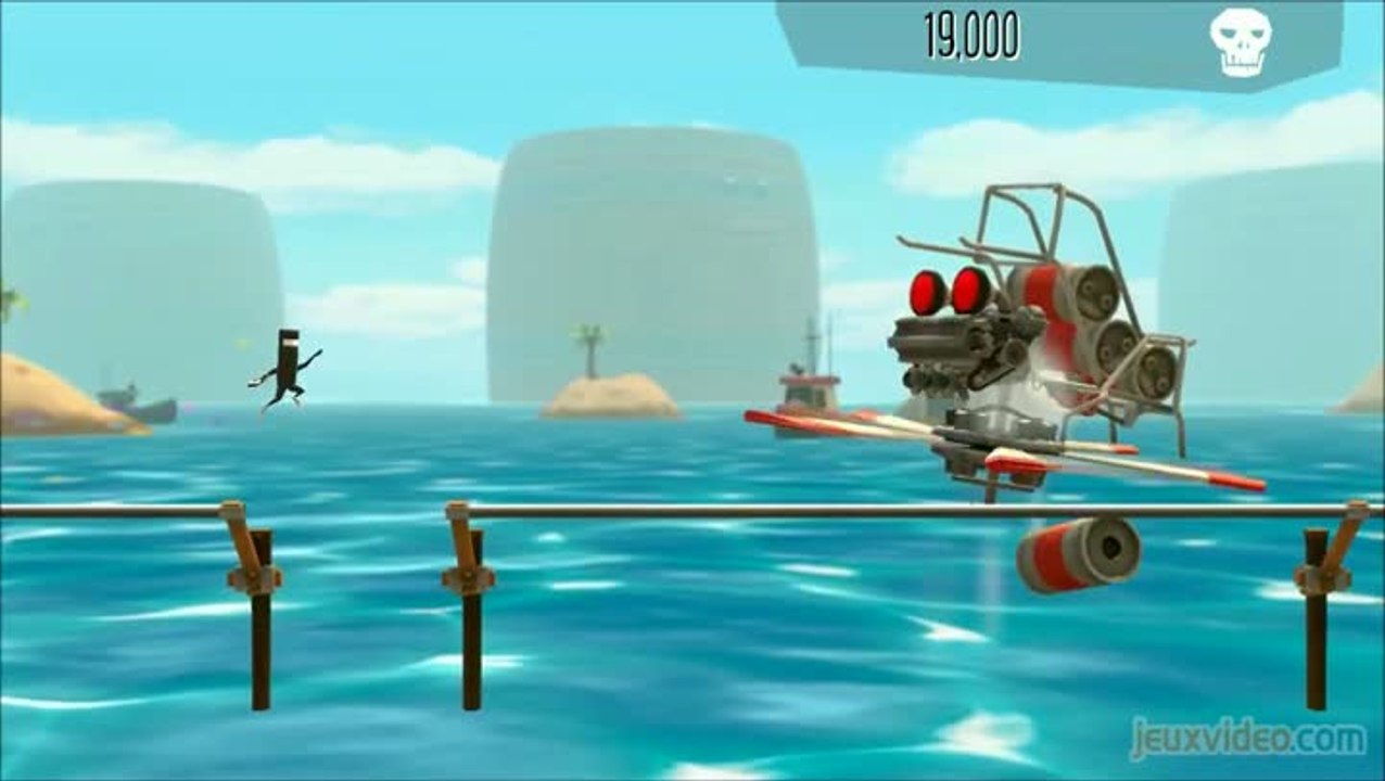 Bit.Trip Presents : Runner 2 - Future Legend of Rhythm Alien : Le deuxième boss