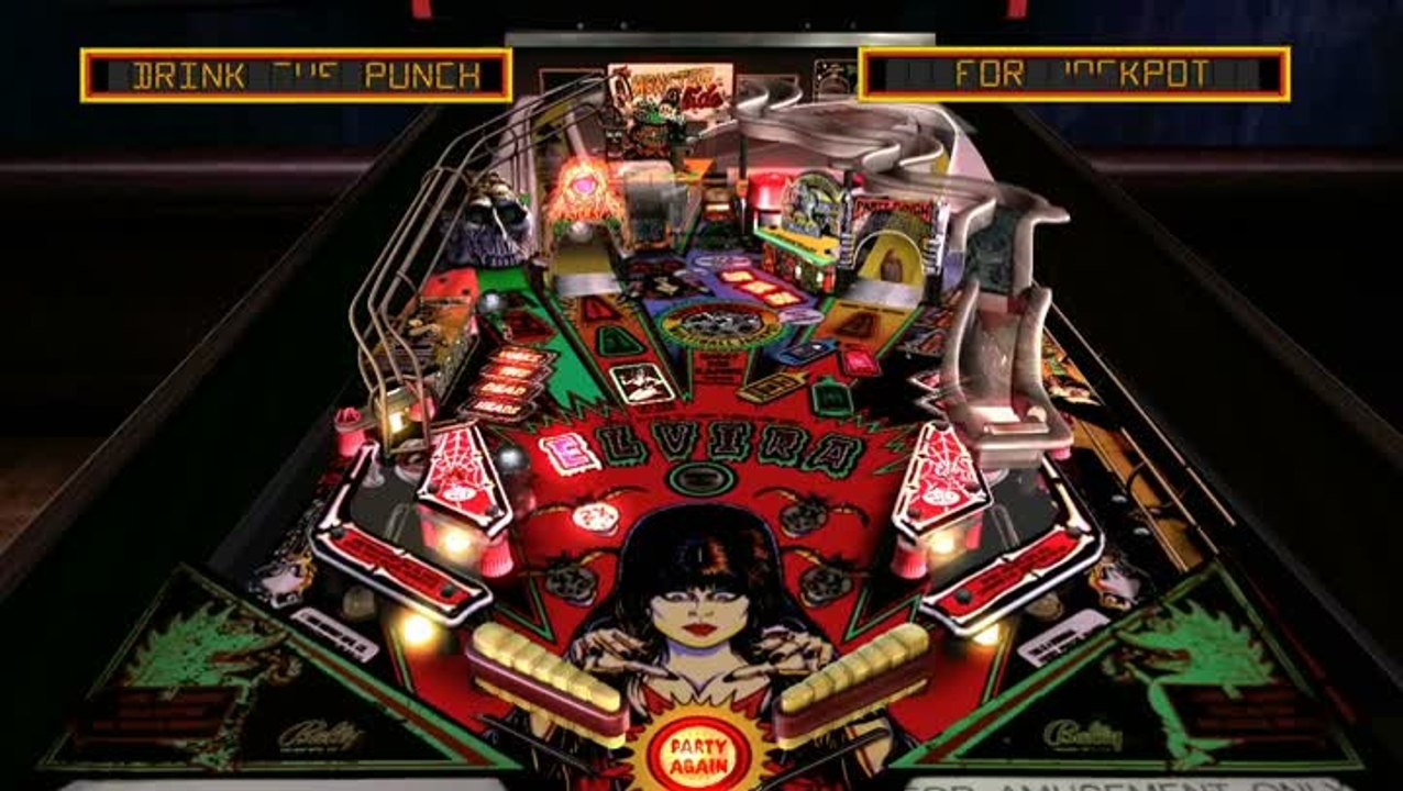 The Pinball Arcade : Elvira ant the Party Monsters