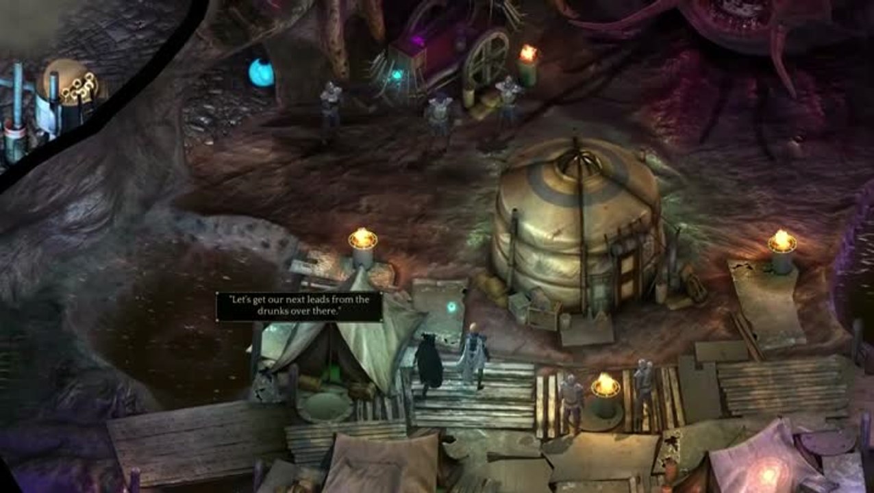 Torment : Tides of Numenera : Vidéo de gameplay