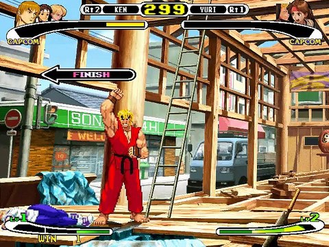 Capcom vs. SNK: Millennium Fight 2000 online multiplayer - naomi