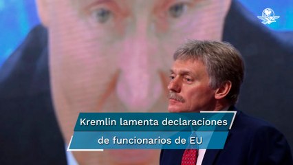 "EU no entiende al Kremlin, no entiende a Putin, no entiende nada" asegura portavoz ruso