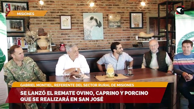 Se lanzó el remate ovino, caprino y porcino que se realizará en San José