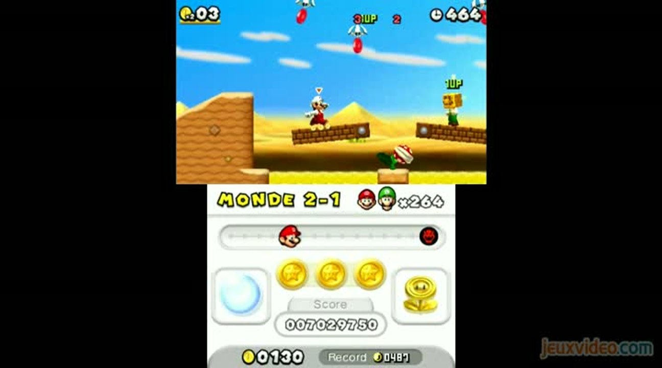 New Super Mario Bros. 2 : 2 joueurs pour 2 fois plus de pièces